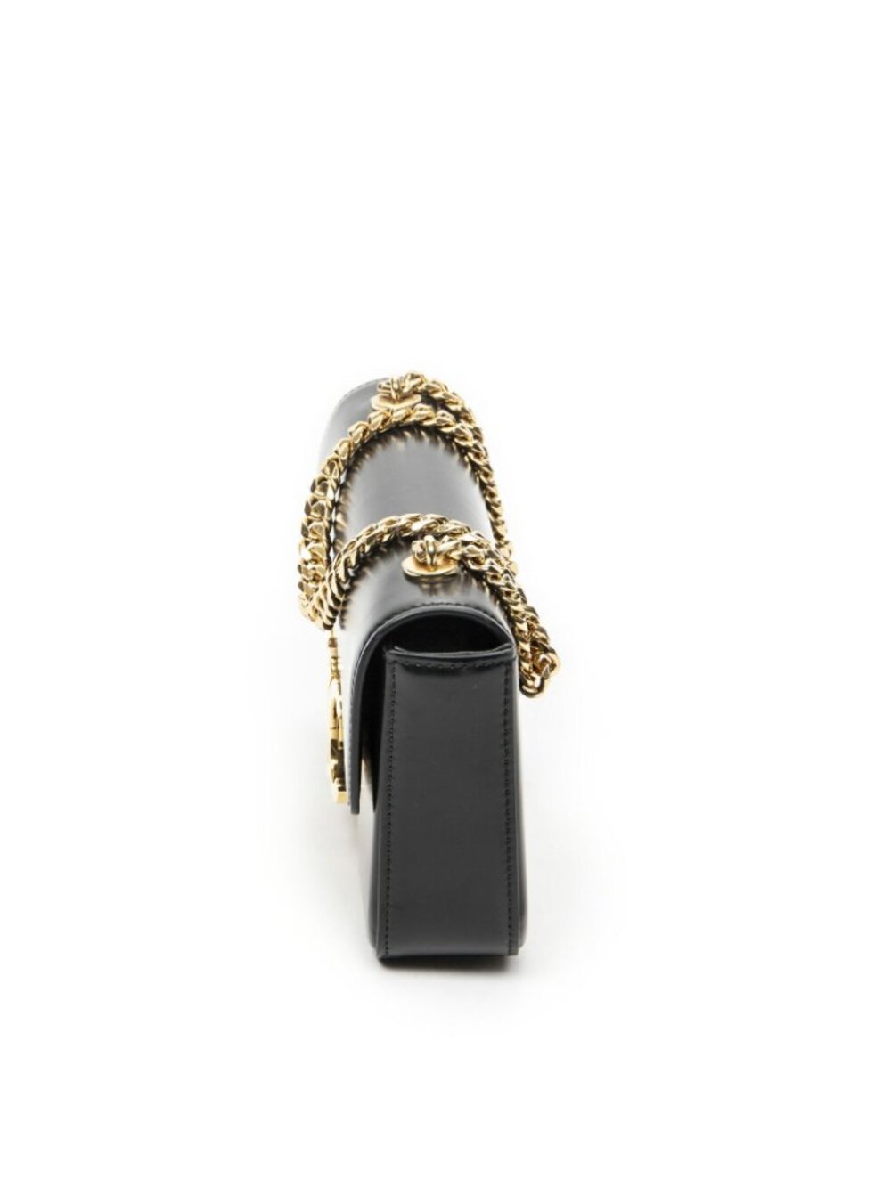 Celine Claude Chain Black Smooth Calfskin Messenger - Picture 3 of 10